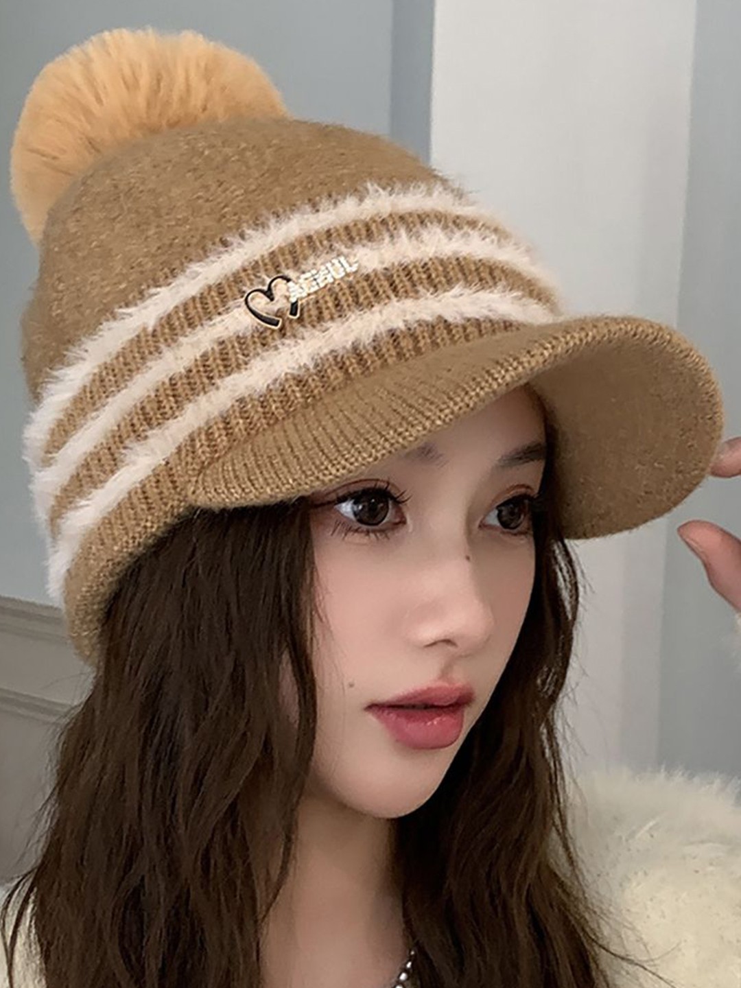 

StyleCast x Revolte Women Snapback Cap, Khaki