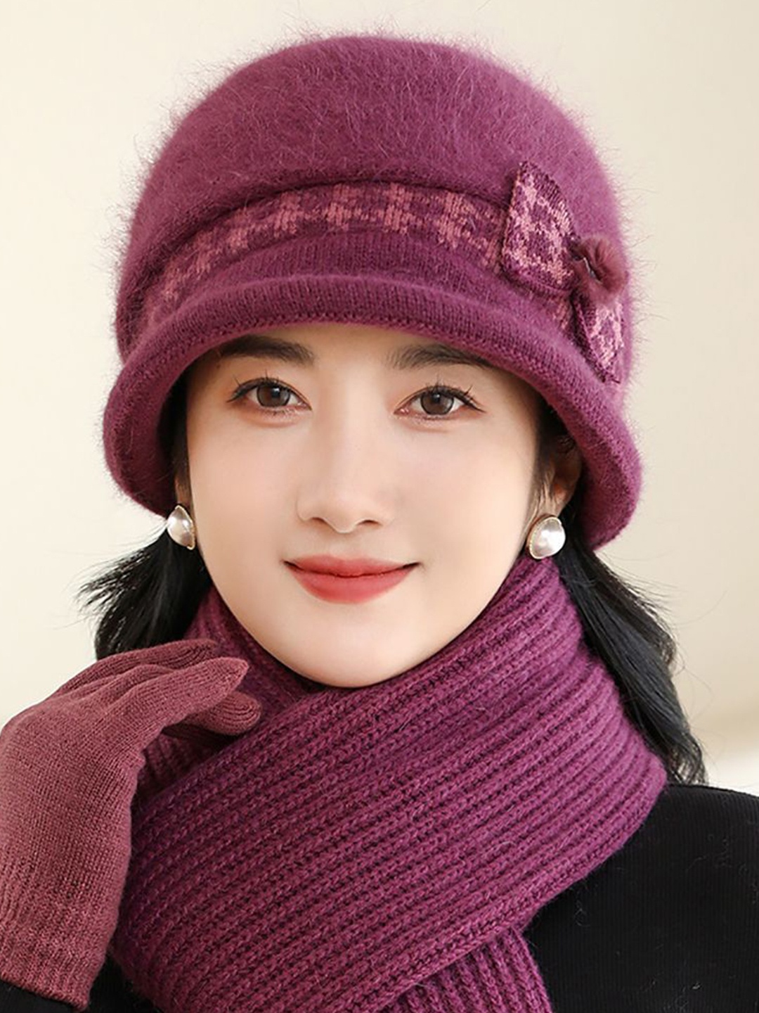 

StyleCast x Revolte Women Beanie, Purple