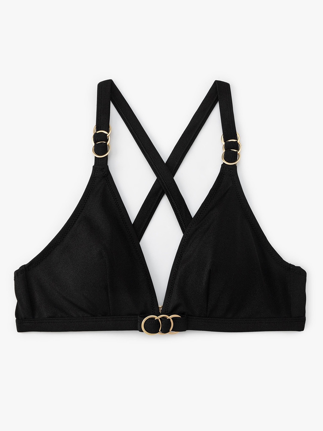 

Koton Women Medium Coverage Lightly Padded Everyday Bra, Black