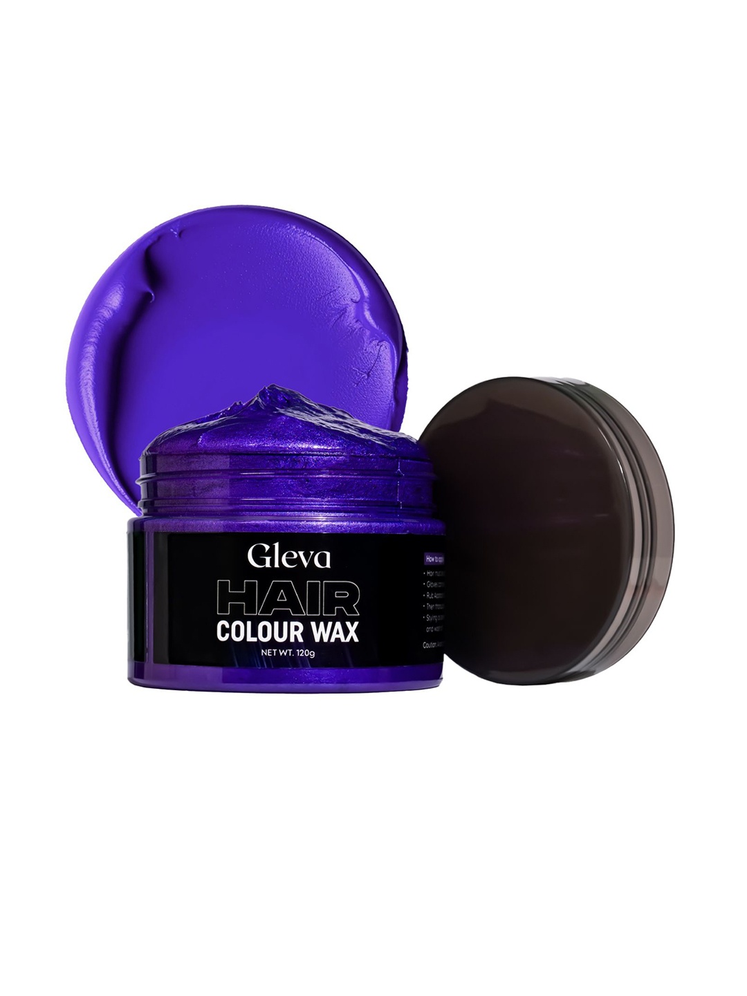 

Gleva Temporary Hair Color Wax- 120g - Purple
