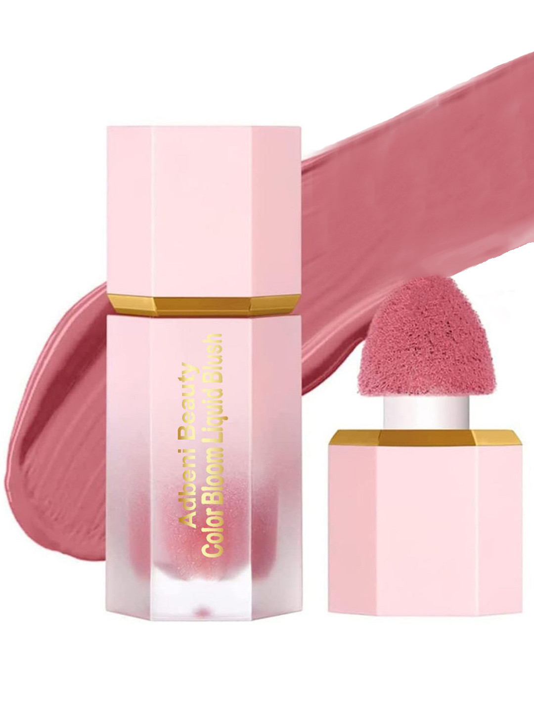 

Adbeni Color Bloom Dewy Matte Finish Liquid Blush 4ml - 01, Pink