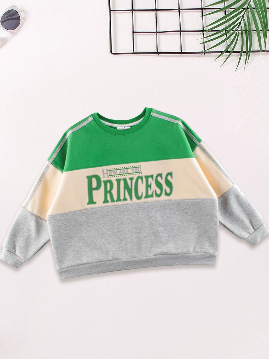 

FOREVER FRIDAY Boys Printed Pullover Sweatshirt, Green