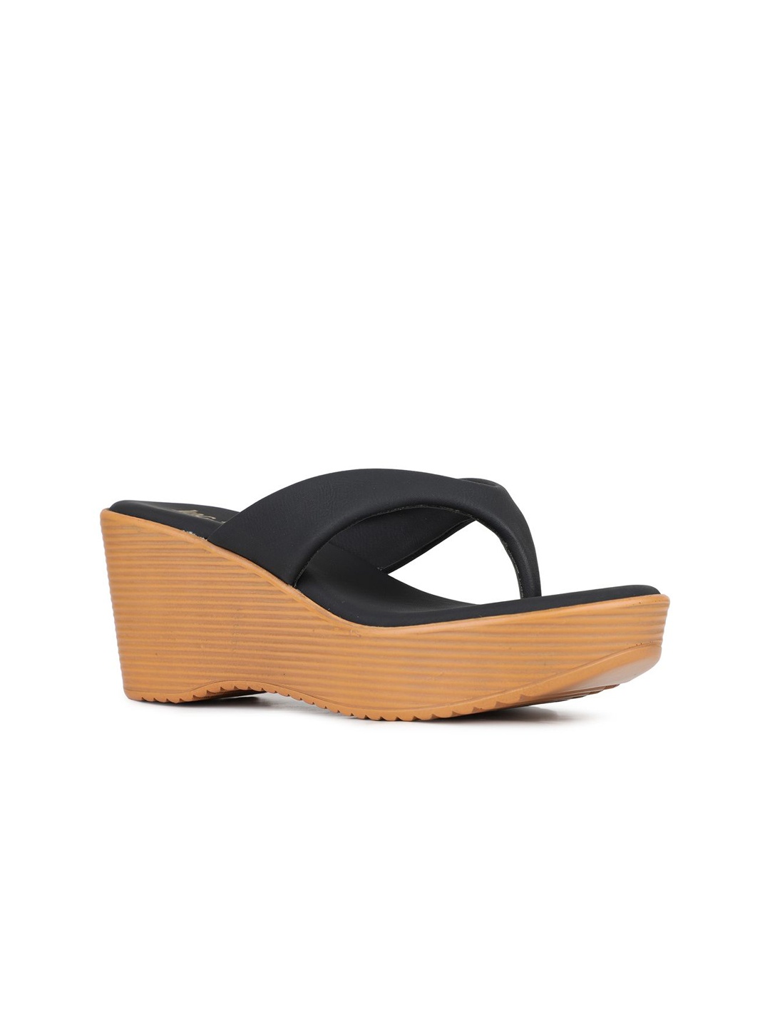 

Inc 5 Women Party High-Top Wedge Sandals, Black