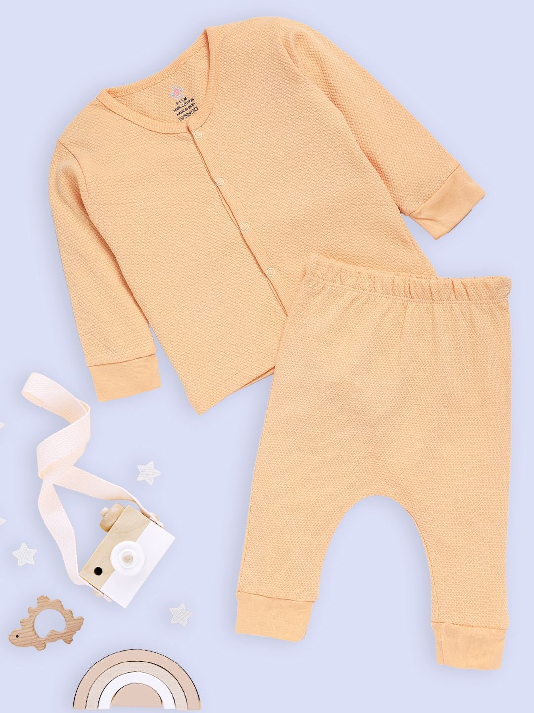 

The Mom Store Unisex Kids Top, Orange