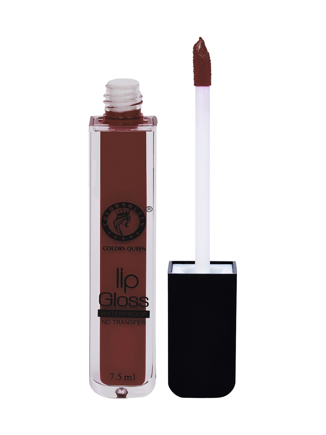 

Colors Queen Non Transfer Water Proof Lip Gloss 7.5 ml - Chocolate 12, Brown