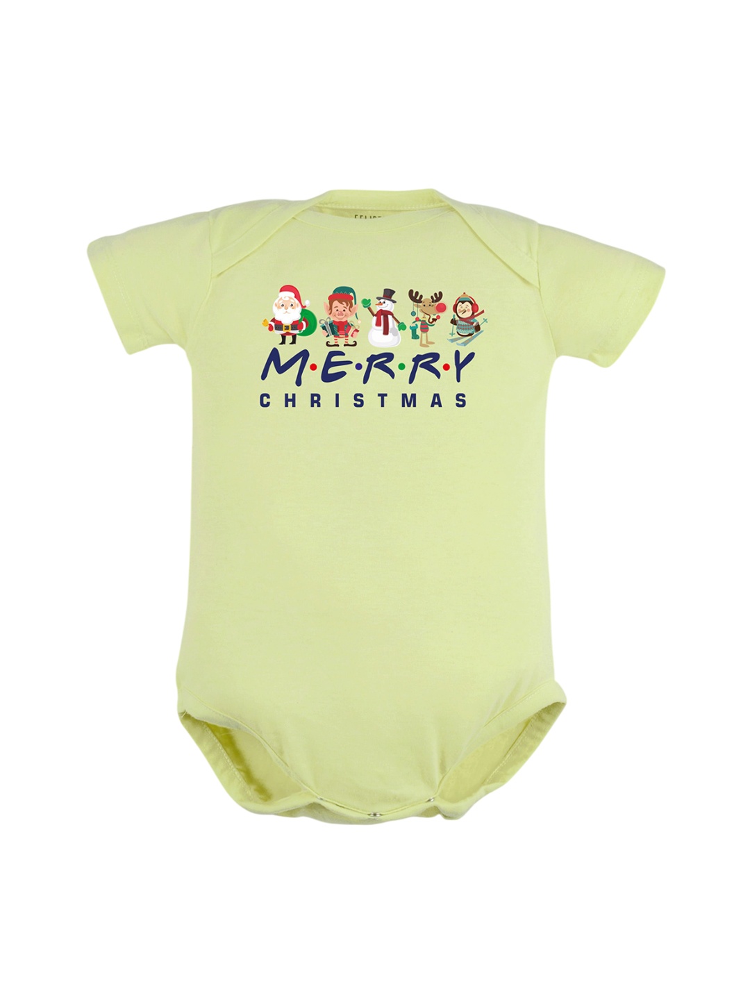 

FFLIRTYGO Infant Printed Pure Cotton Bodysuit, Green