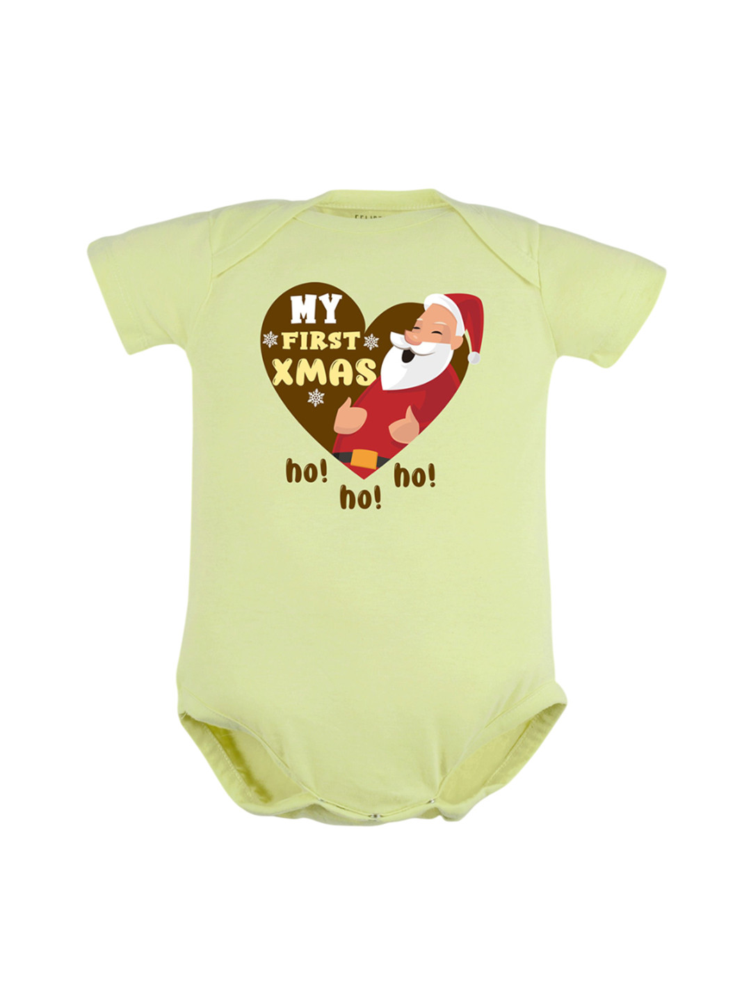 

FFLIRTYGO Infants Printed Pure Cotton Bodysuit, Green