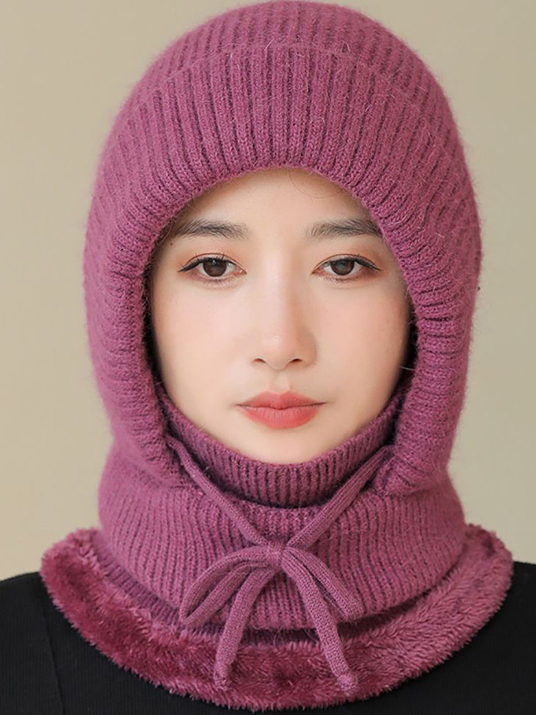 

StyleCast x Revolte Women Casual Balaclava, Purple