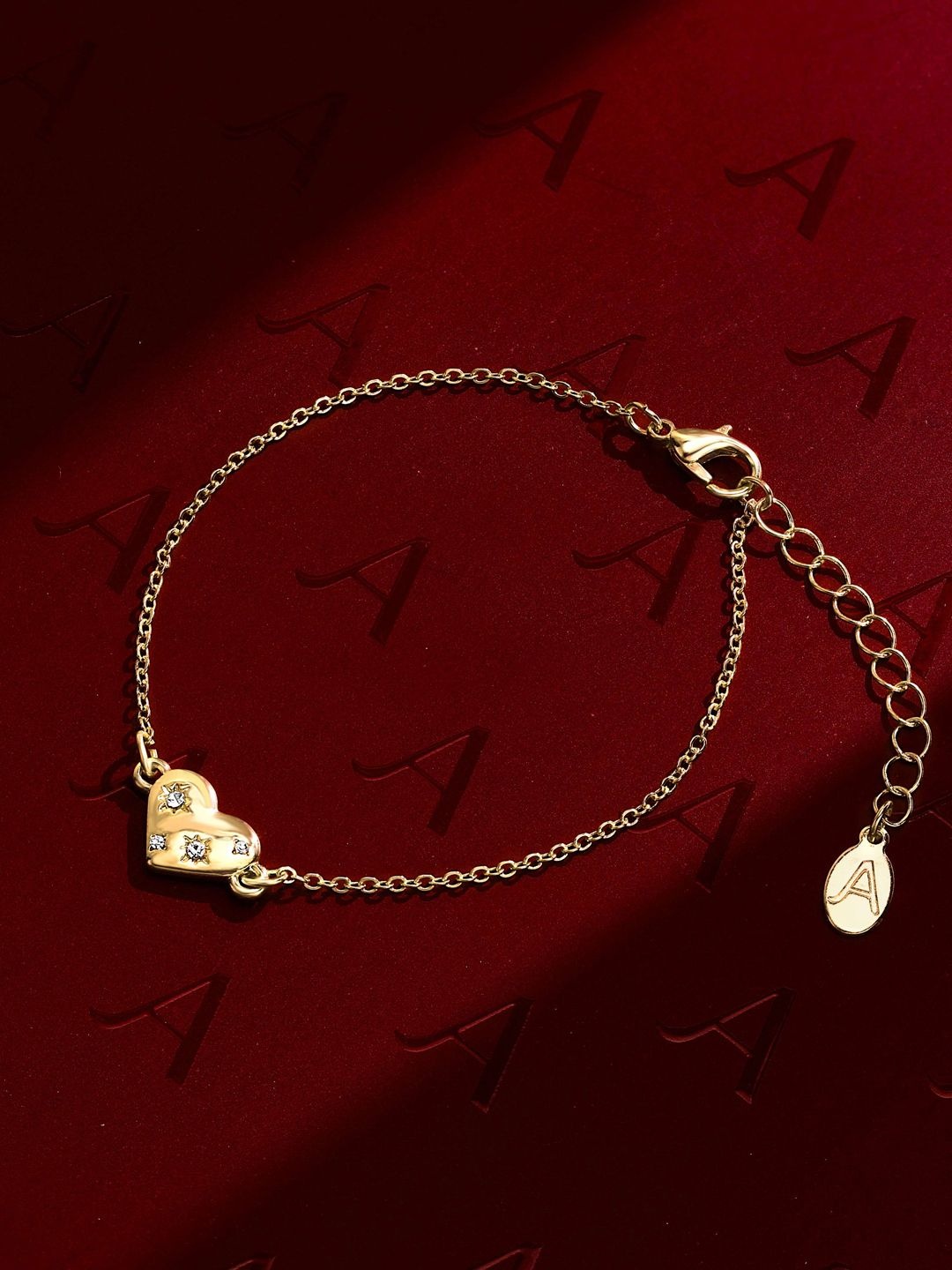 

Accessorize Women Crystals Link Bracelet, Gold