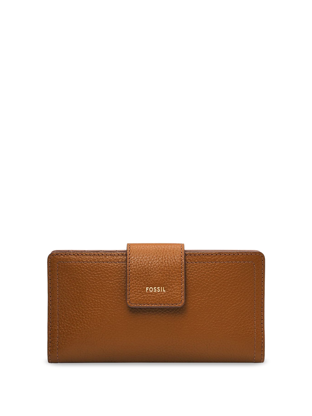 

Fossil Leather Structured Sling Bag, Brown