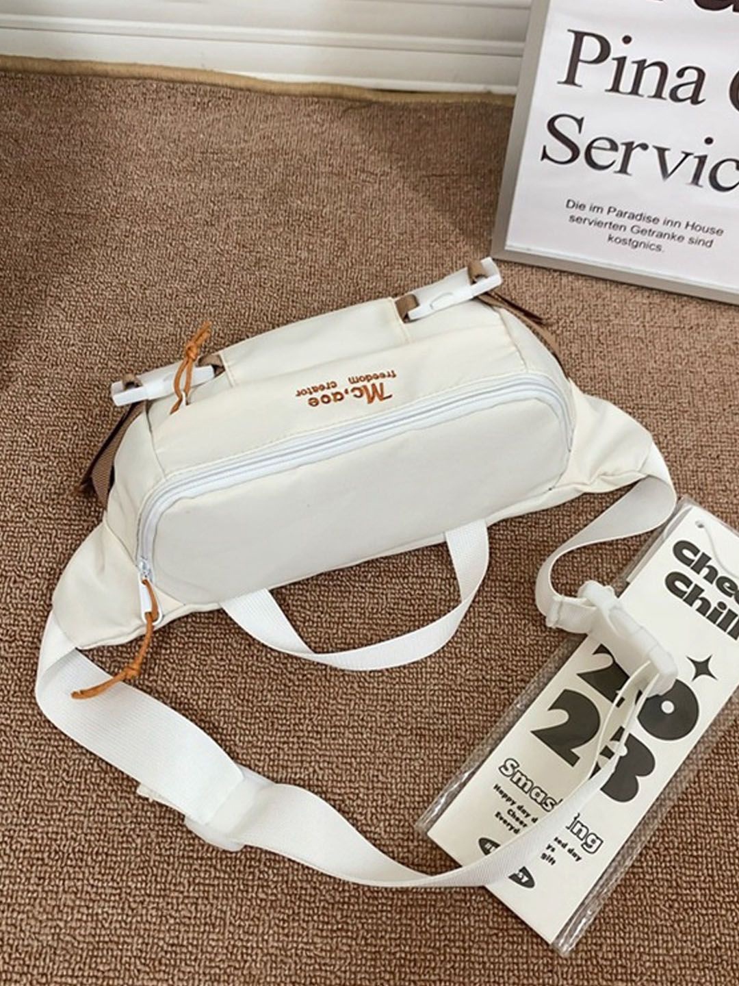

StyleCast Checked Fanny Pack, Na