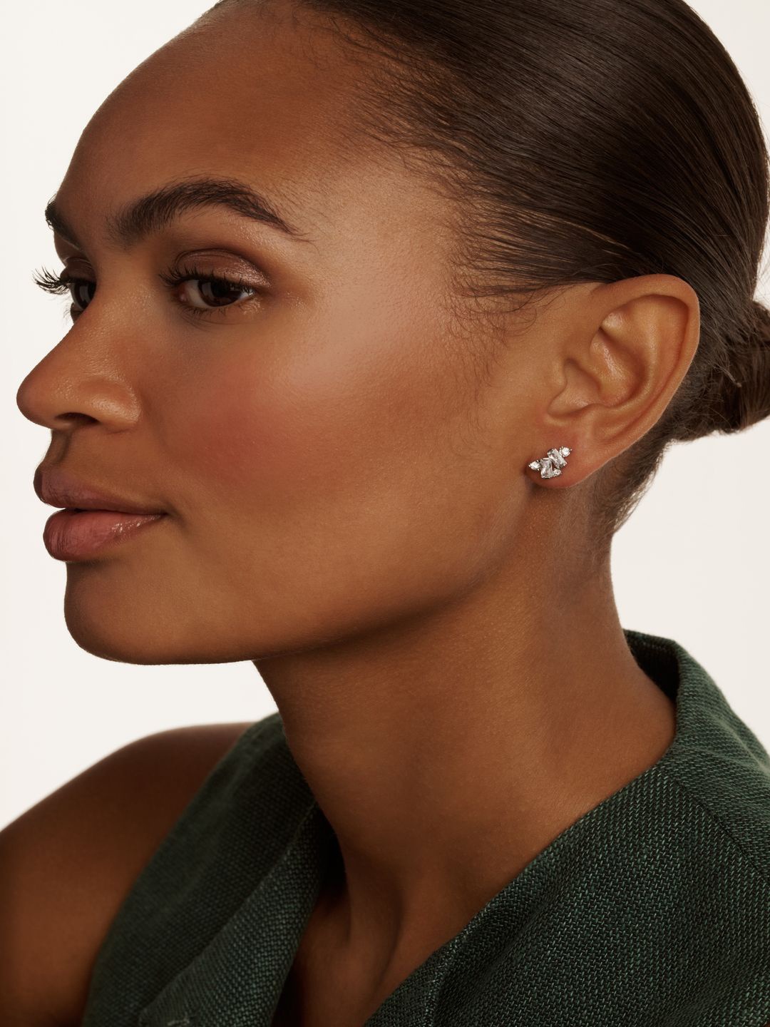 

Ted Baker Contemporary Studs Earrings, Silver