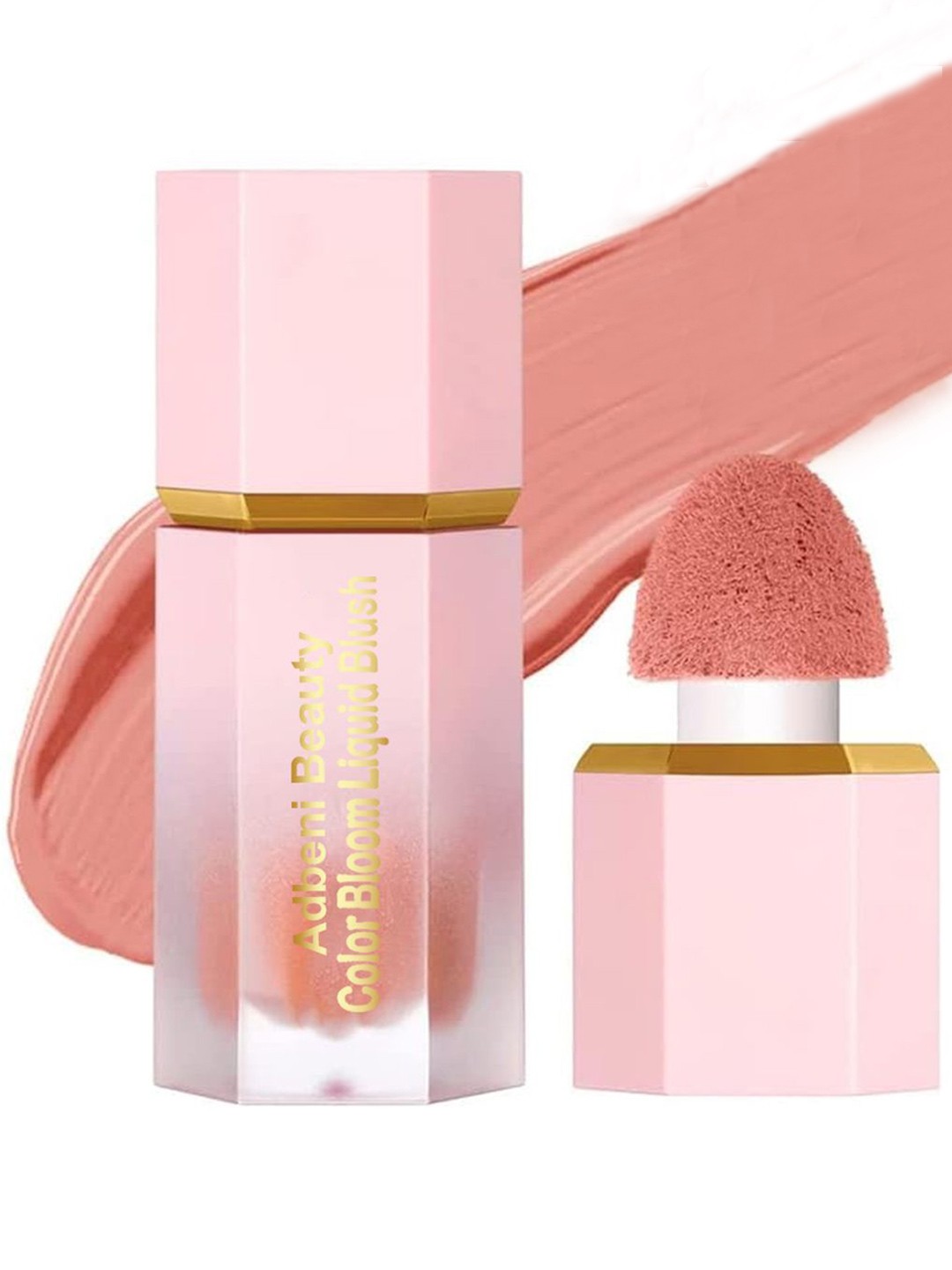 

Adbeni Color Bloom Dewy Matte Finish Liquid Blush 4ml - 04, Pink