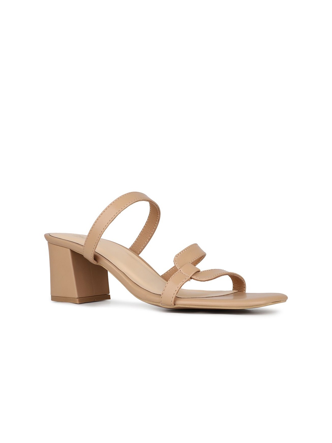 

Inc 5 Party Square Toe Block Sandals, Beige