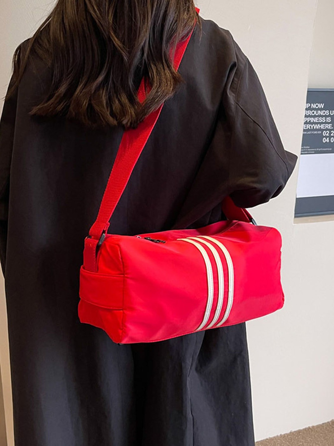 

StyleCast Red Structured Side Bag