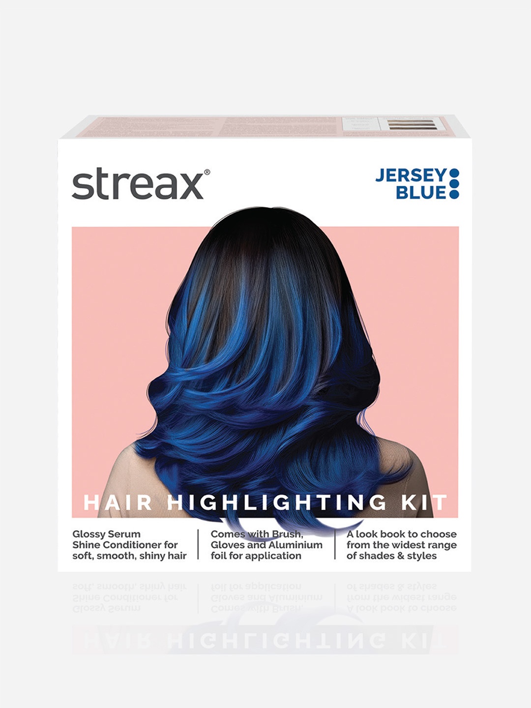 

Streax Women DIY Application Hair Highlighting Kit - Jersey Blue