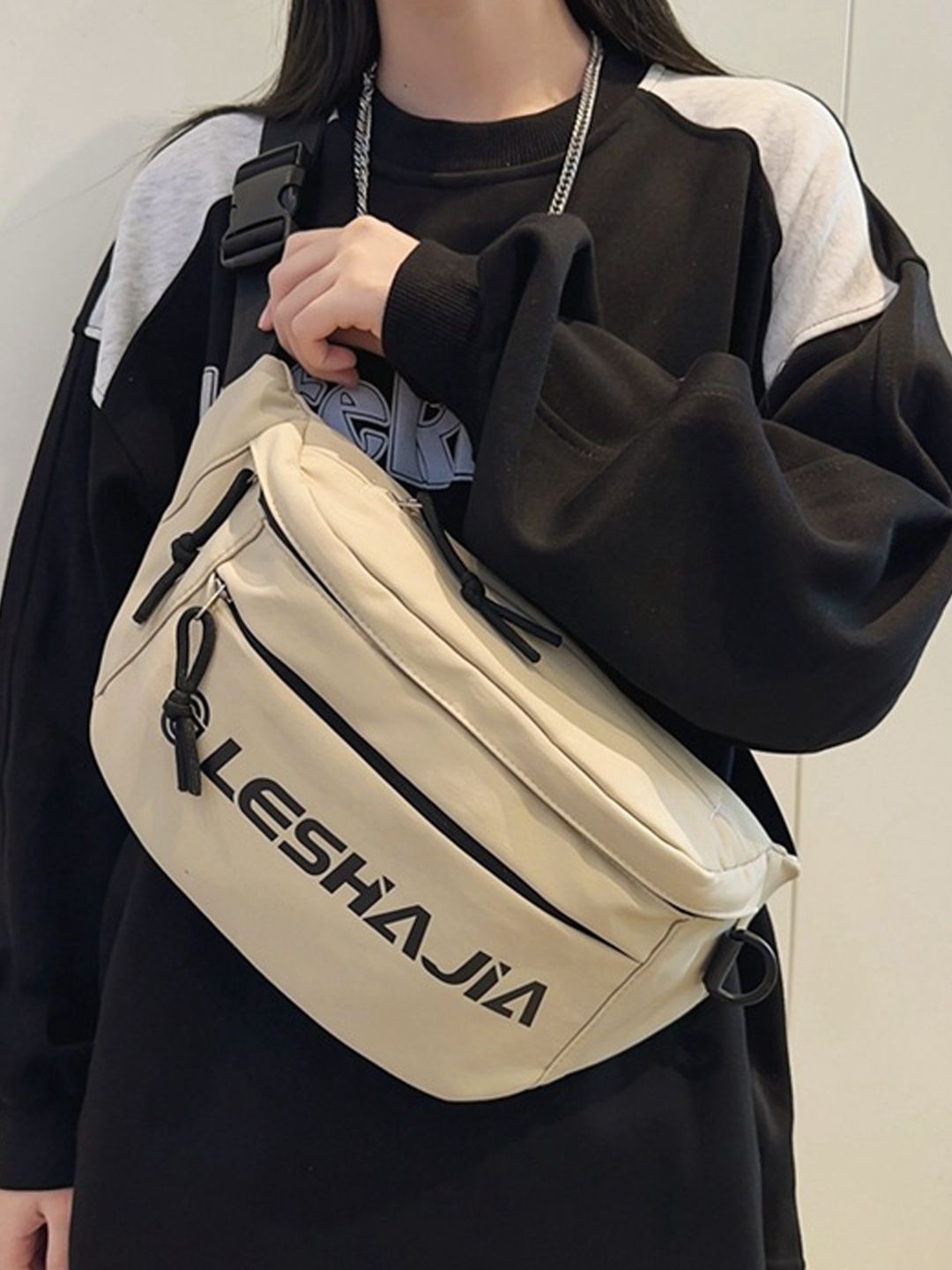 

StyleCast Checked Fanny Pack, Na