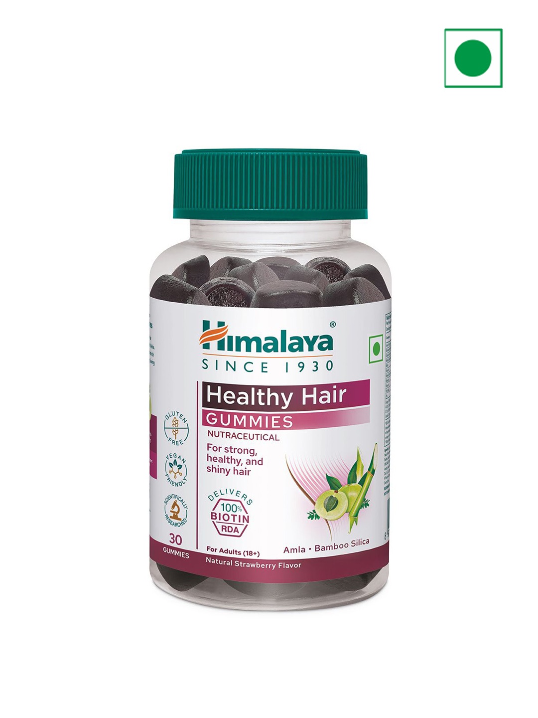 

Himalaya Healthy Hair Gummies - 30 No, Purple