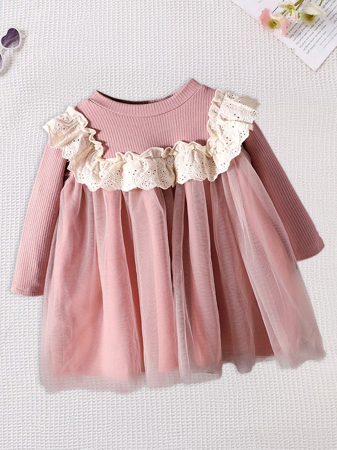 

FOREVER FRIDAY Girls Cotton A-Line Top, Pink