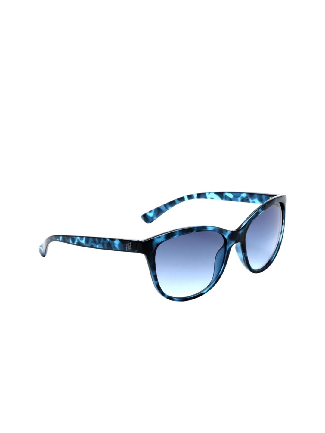 

bebe Women Rectangle Sunglasses with UV Protected Lens BB 3047 C4 55, Blue