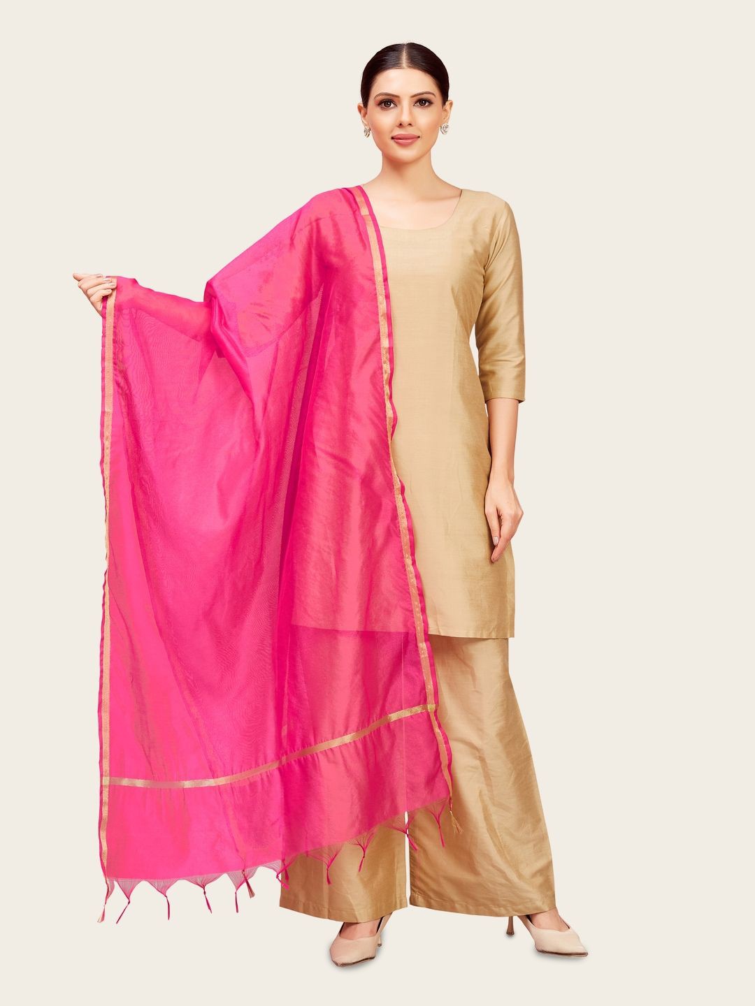 

Studio Shringaar Dupatta, Pink
