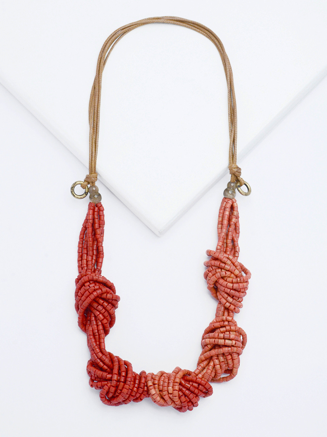 

Rhea Necklace, Orange