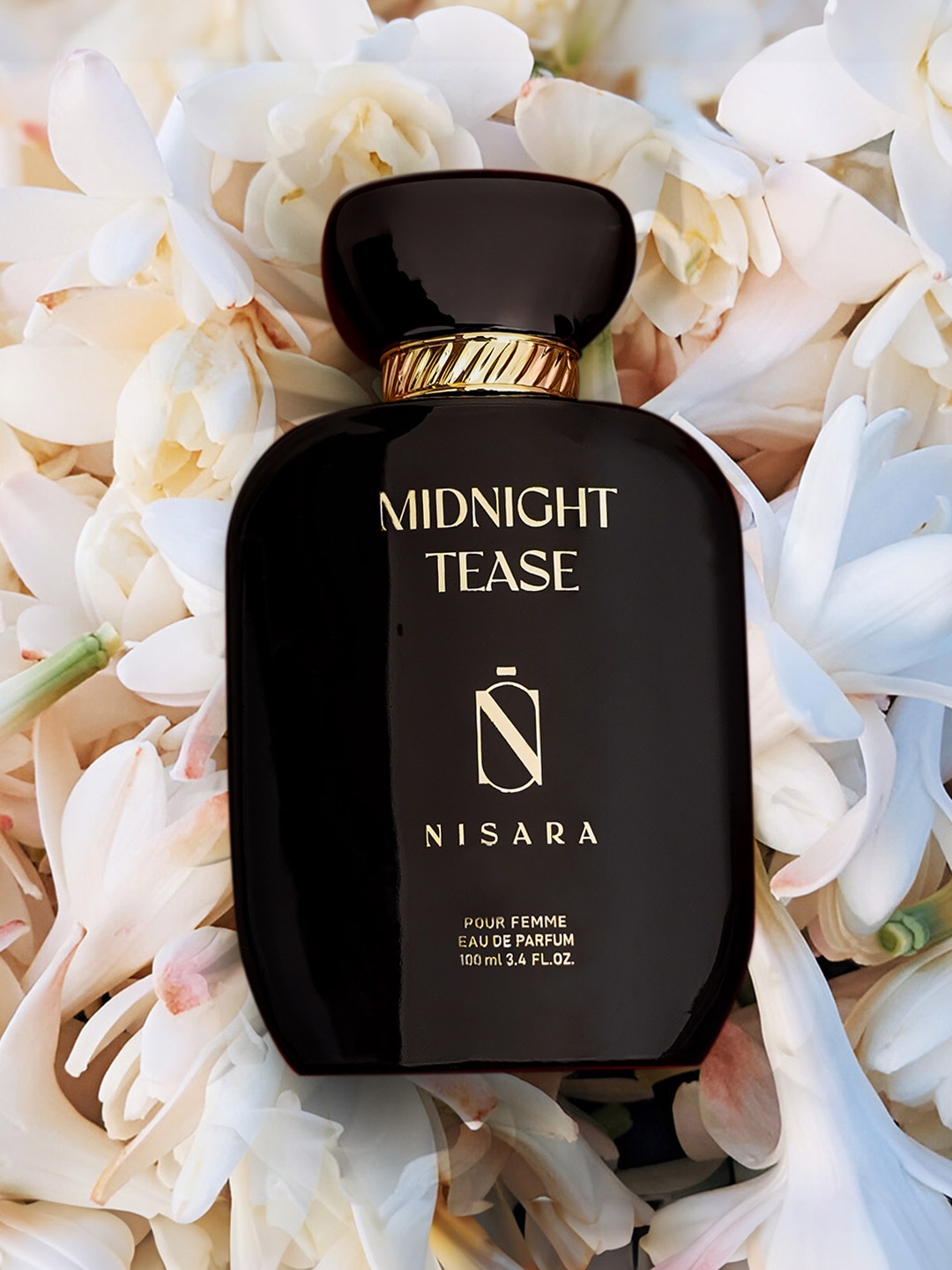 

NISARA Women Midnight Tease Long Lasting Eau De Parfum - 100 ml, Grey