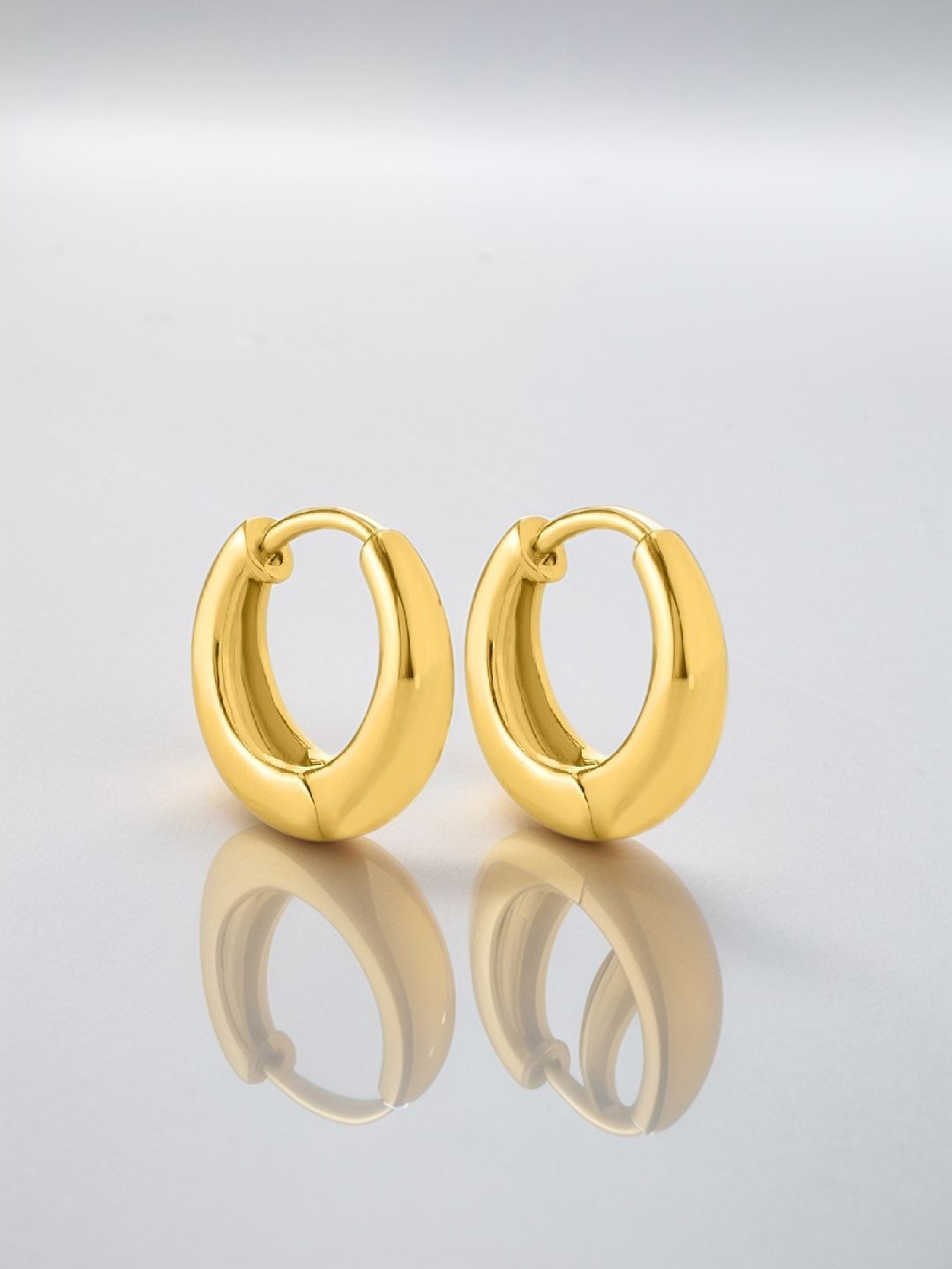 

Accessorize Circular Hoop Earrings, Gold