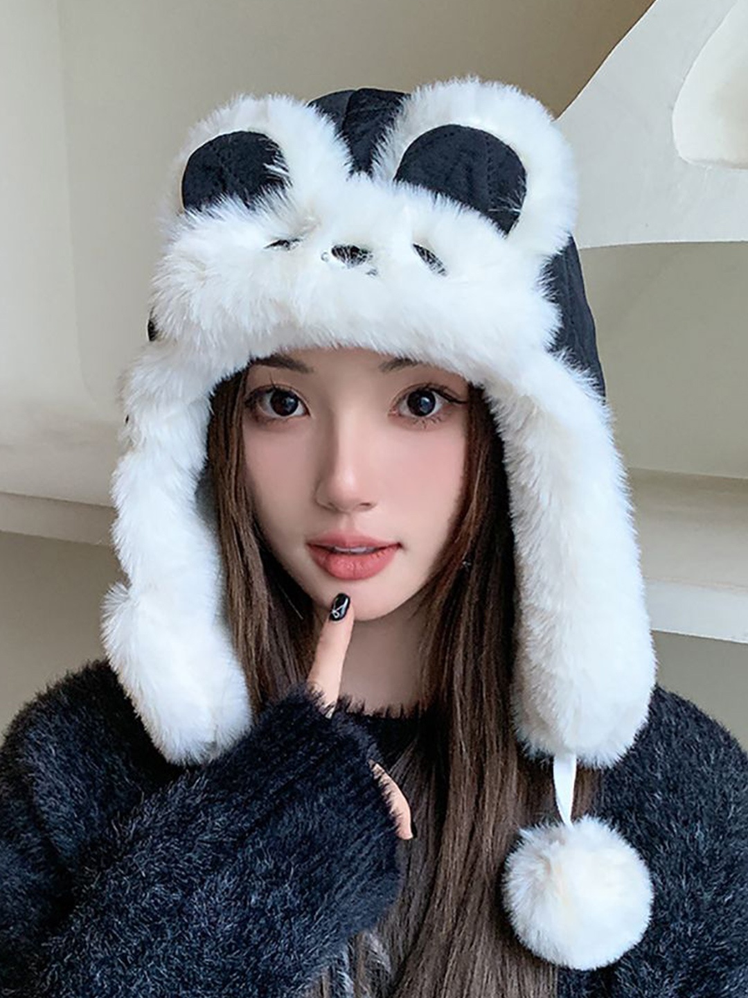 

StyleCast x Revolte Women Beanie Caps, Black