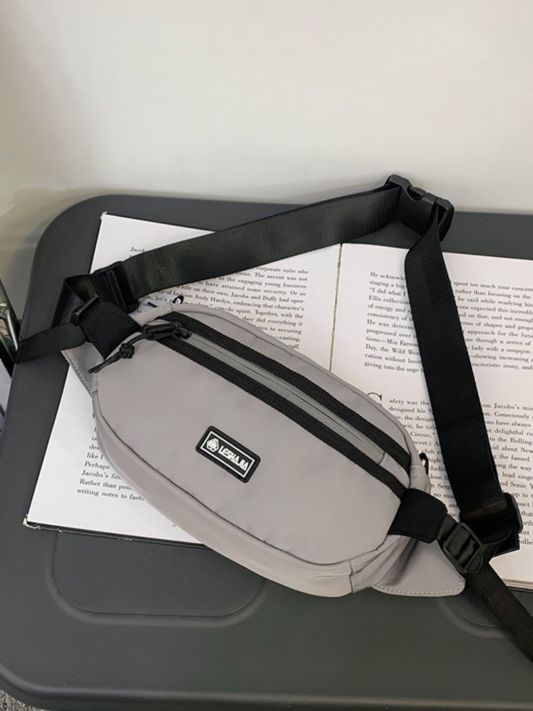 

StyleCast Checked Fanny Pack, Na