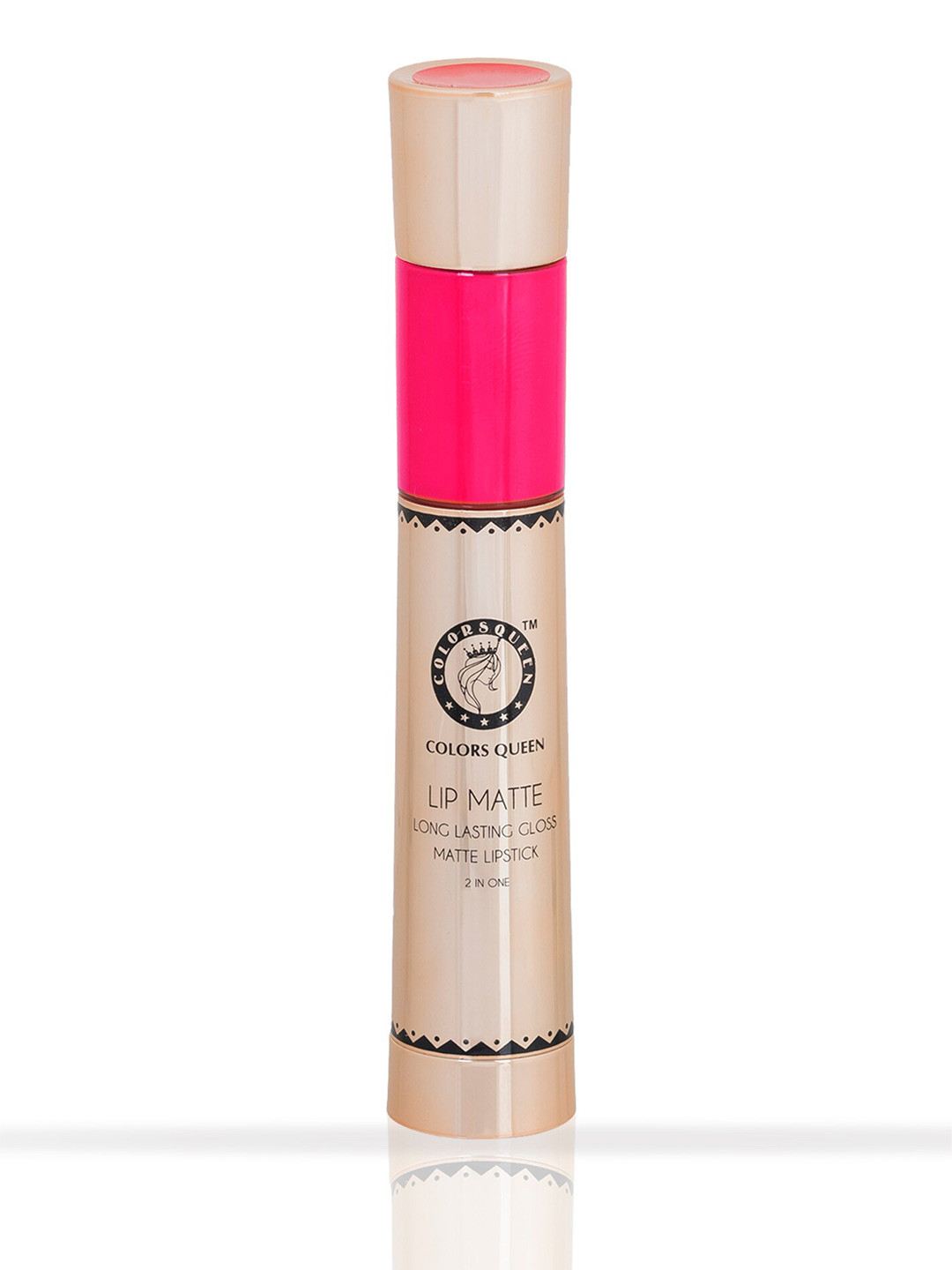

Colors Queen Lip Matte Long Lasting Gloss 2 in 1 Lipstick 8 g - Very Pink