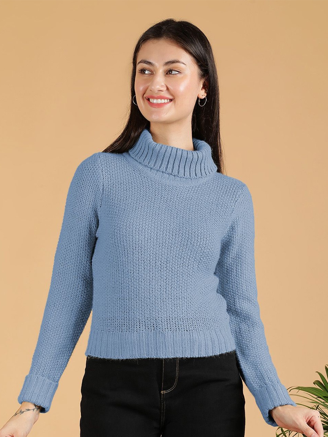 

Kotty Women Pullover Sweater, Blue