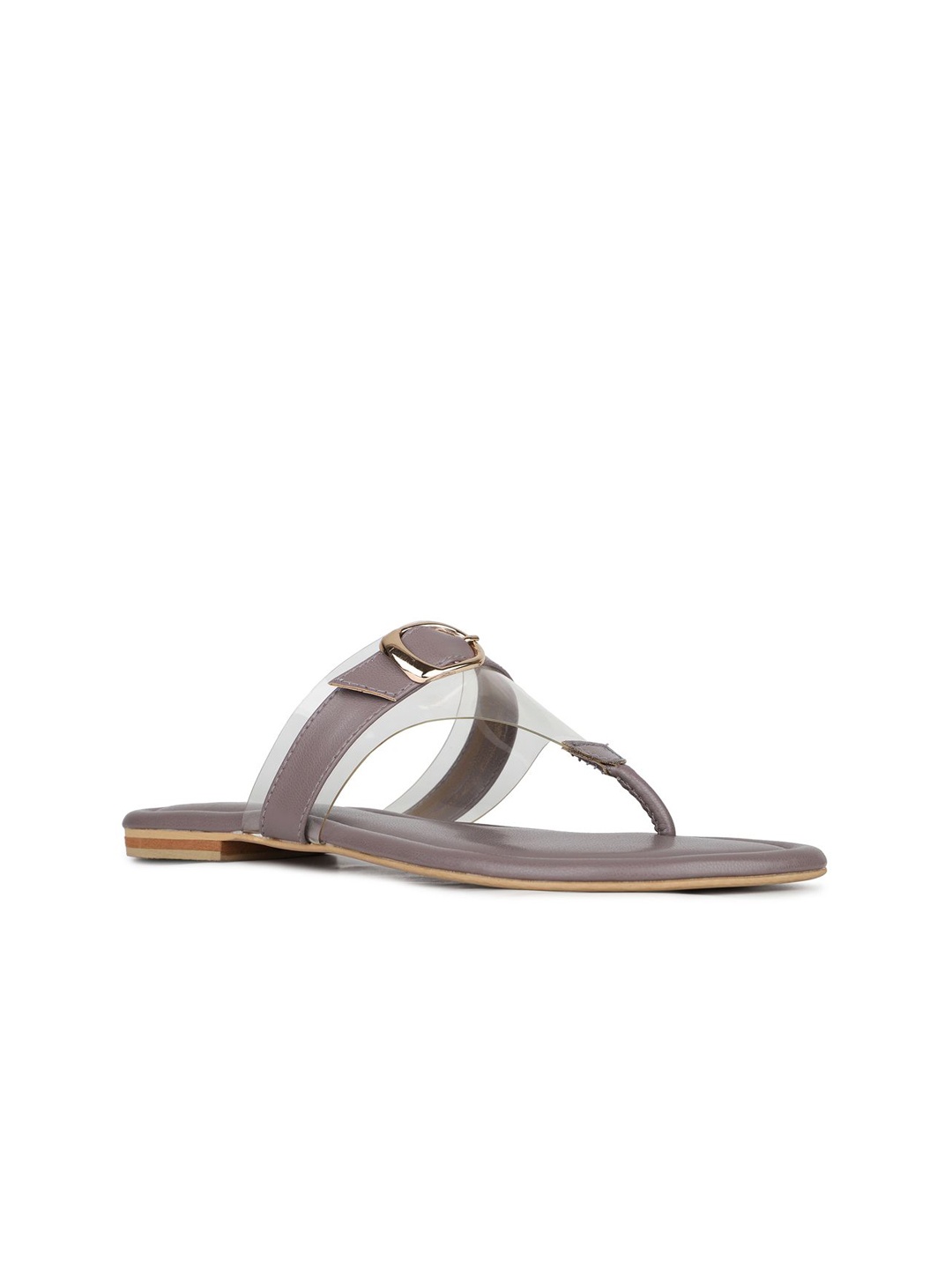 

Inc 5 Women Party T-Strap Flats with Buckles, Mauve