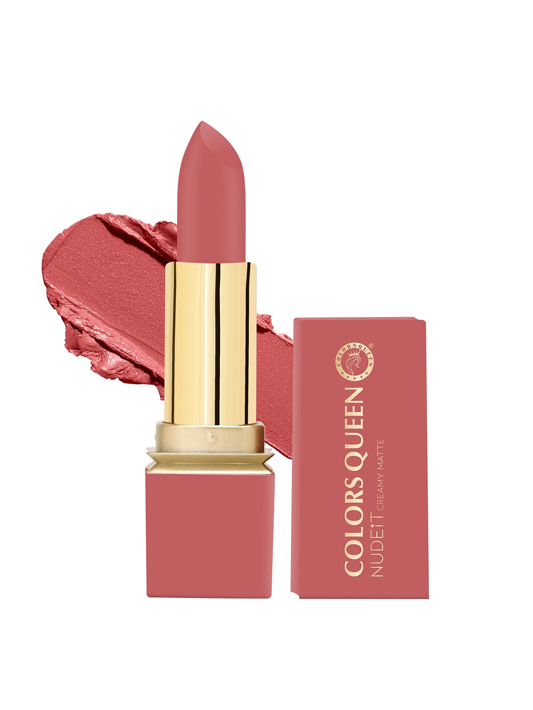 

Colors Queen Nude It Creamy Matte Non-Transfer Lipstick - Pink Blossom 01