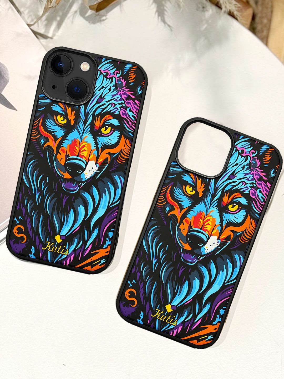 

TREEMODA Solid Printed iPhone 14 Back Case Mobile Accessories, Blue