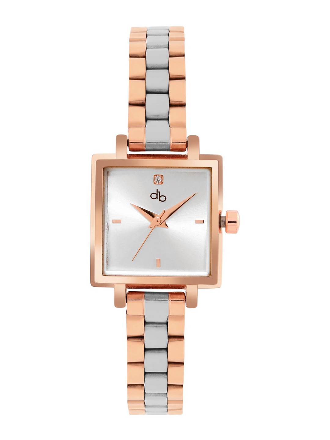

DressBerry Women Brass Dial & Wrap Around Straps Analogue Watch DB-SS24-16D, Silver