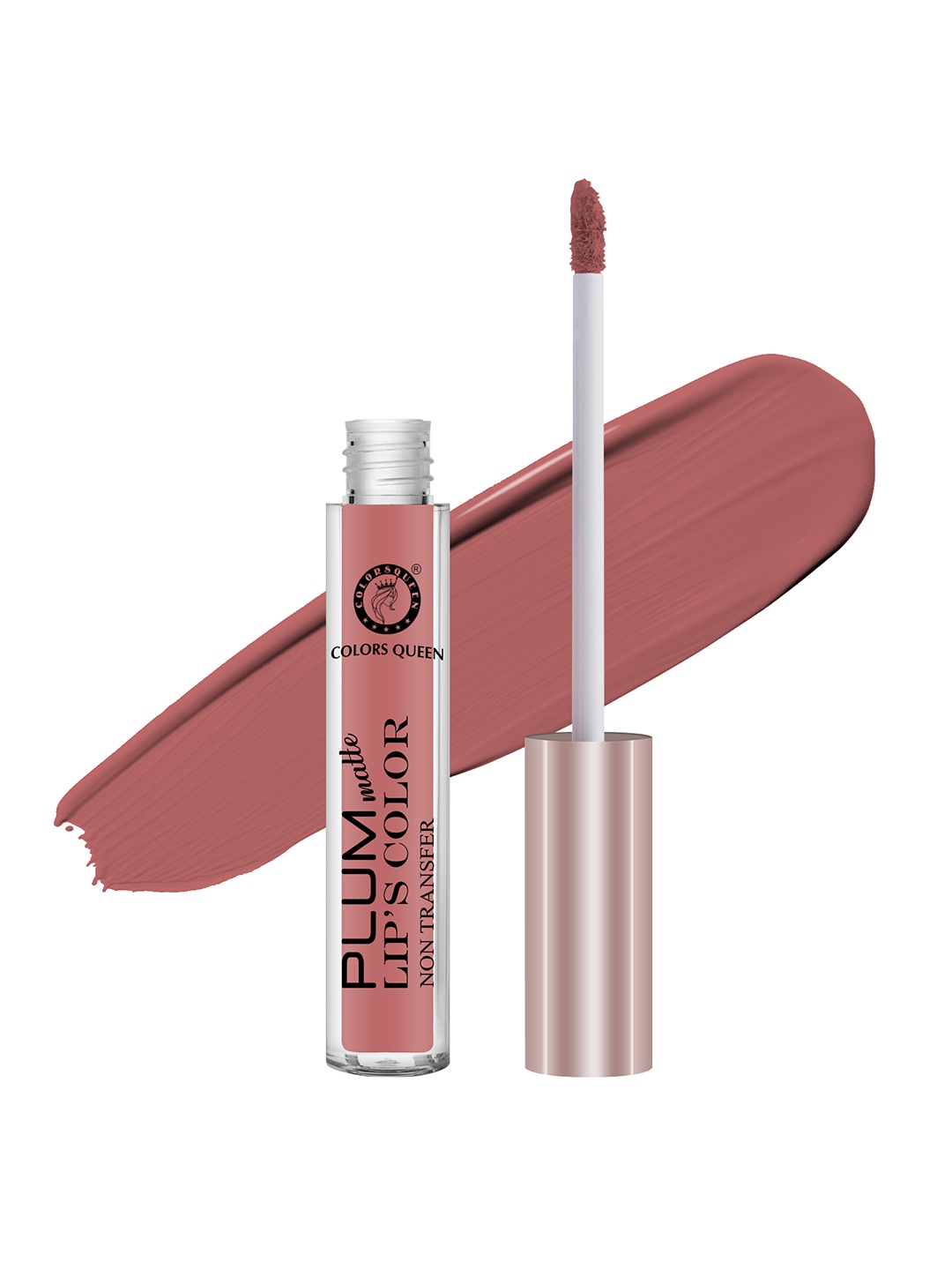 

Colors Queen Plum Matte Non-Transfer Waterproof Liquid Lipstick 7g - Ice Nude 05