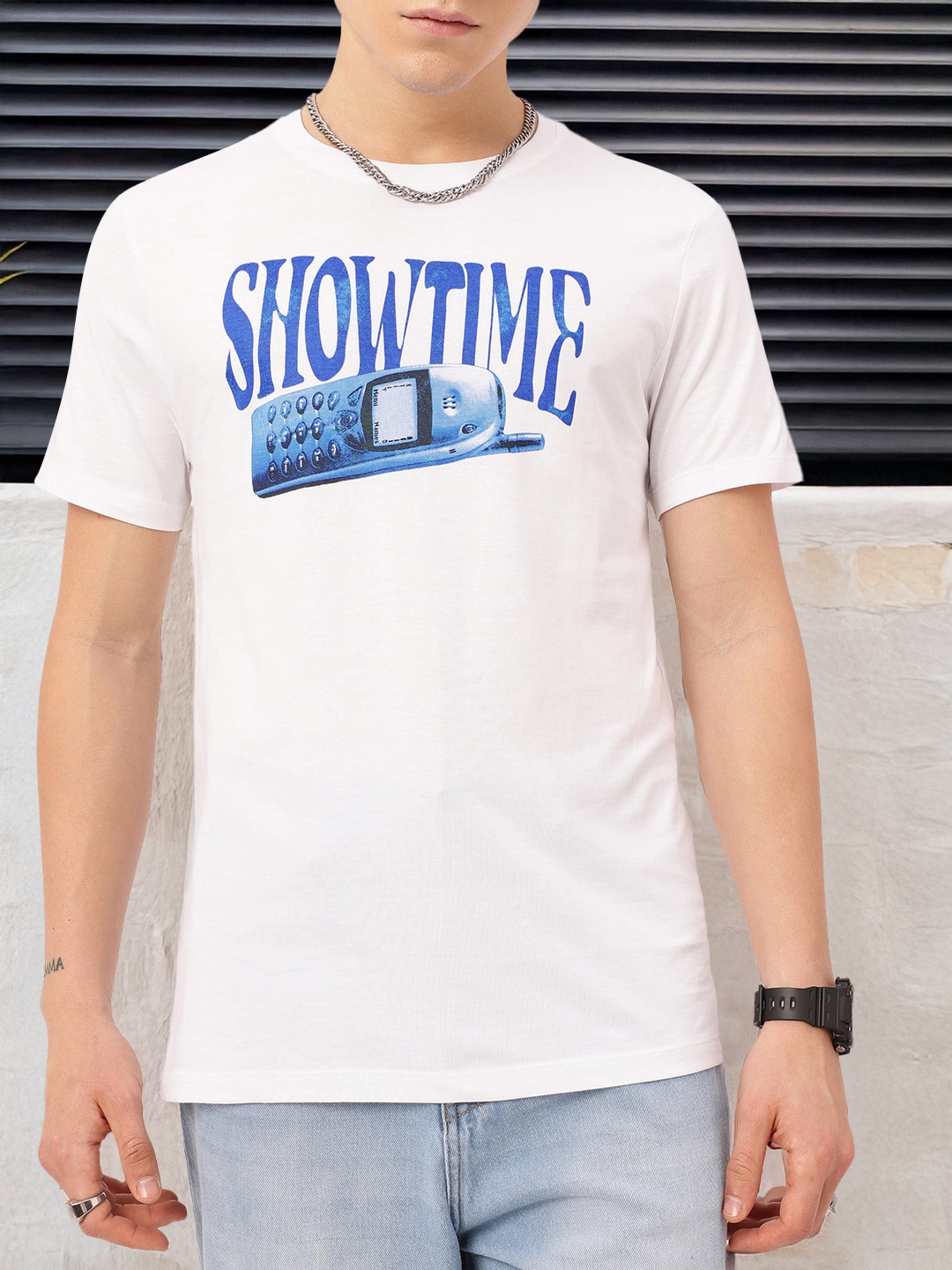 

Kook N Keech City Cool Printed Casual T-shirt, White