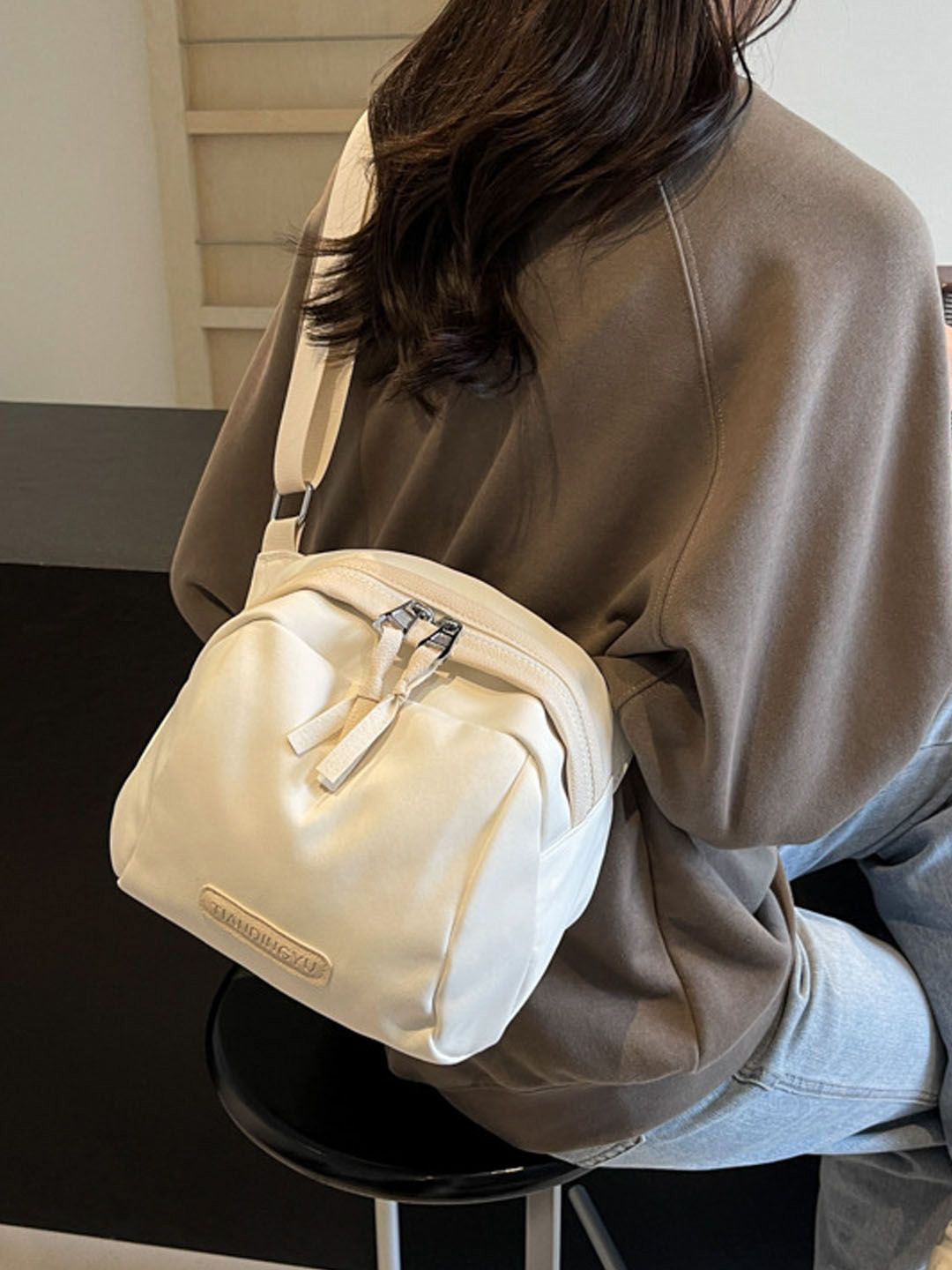 

StyleCast White Stylish Crossbody Bag
