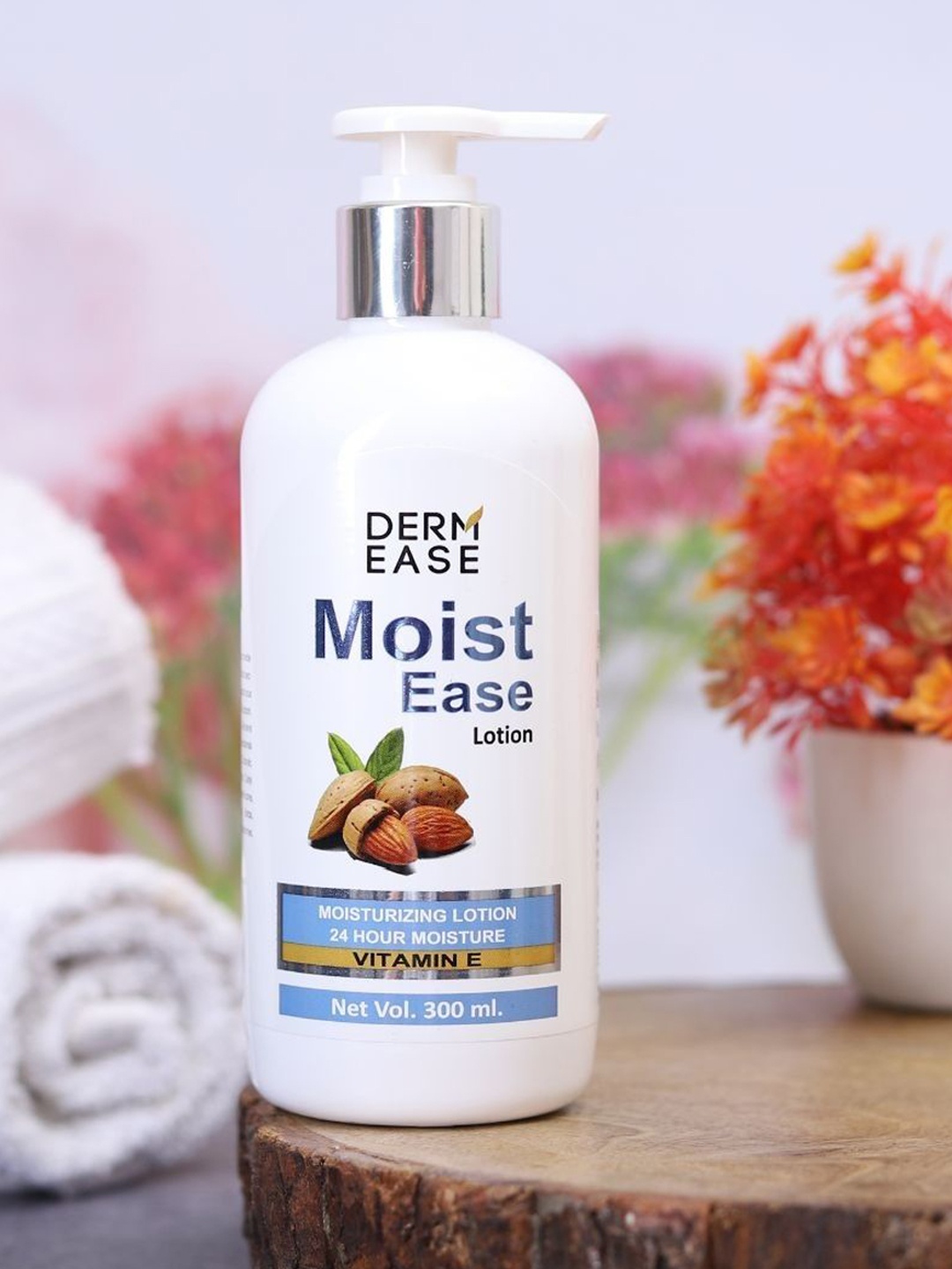 

DERMEASE Moist Ease Lotion With Vitamin E - 300 ml, White