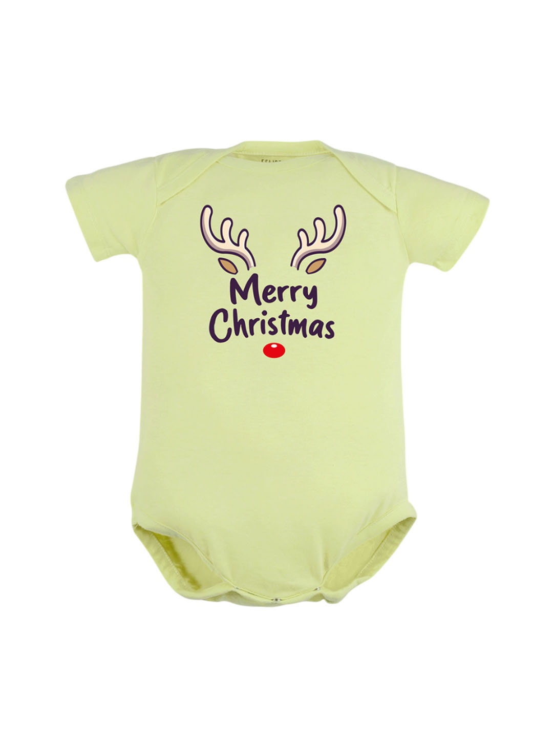 

FFLIRTYGO Infants Printed Cotton Bodysuit, Green