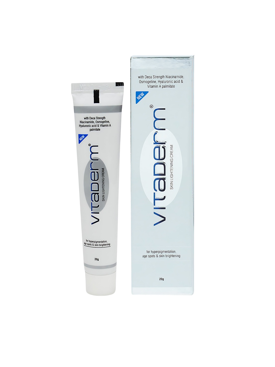 

Apple Therapeutics Vitaderm Skin Lightening Cream with Niacinamide - 20 g, White