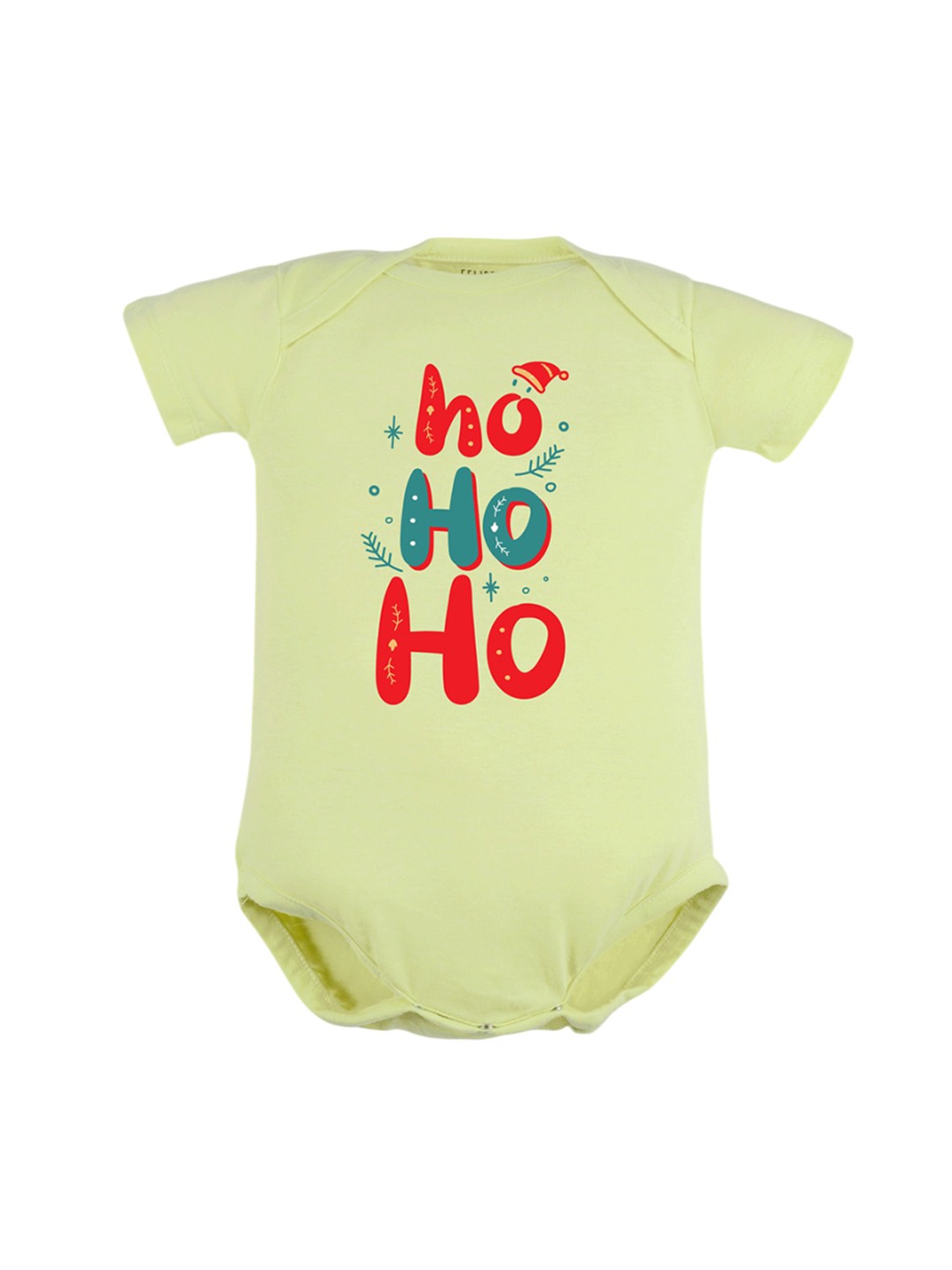 

FFLIRTYGO Infants Printed Pure Cotton Bodysuit, Green