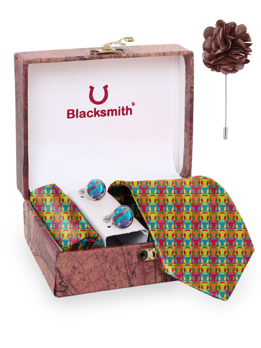 

Blacksmith Men Accessory Gift Set, Orange