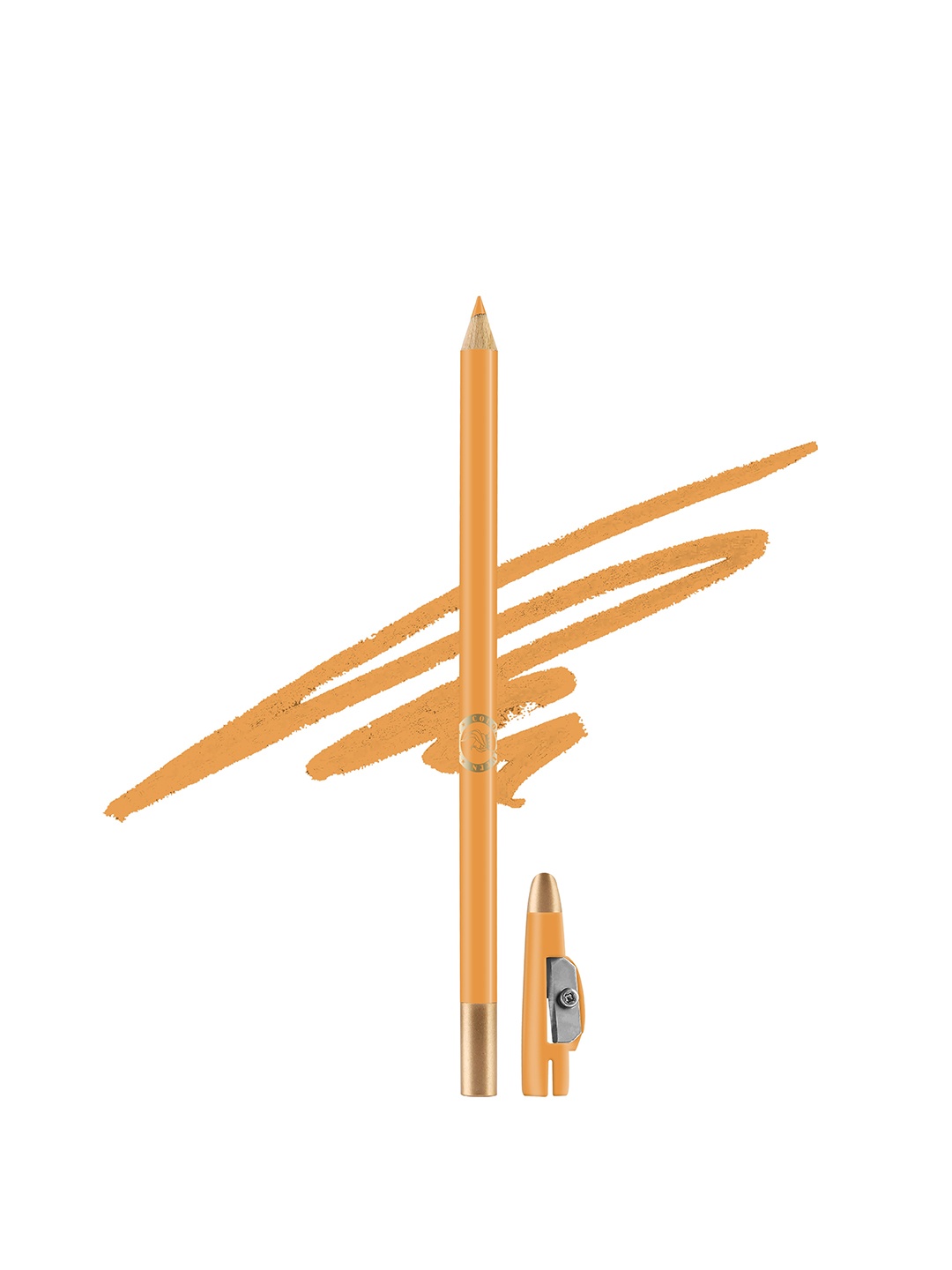 

Colors Queen Professional Eye Liner and Lip Liner Pencil With Vitamin A & E - Golden 08, Gold