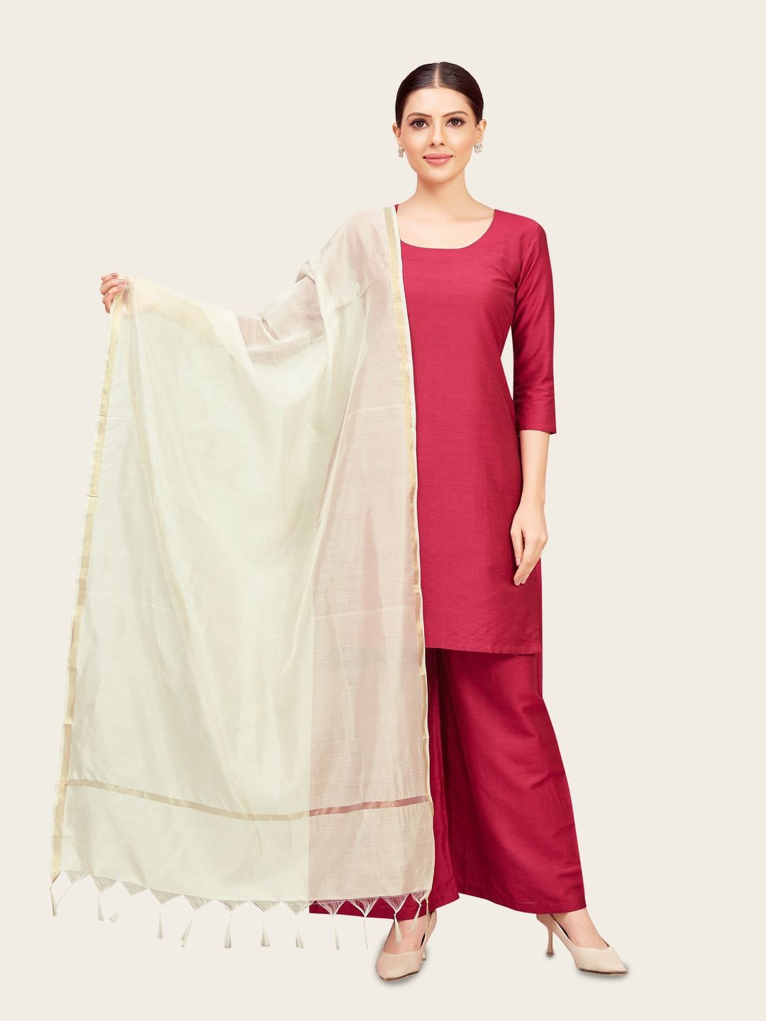 

Studio Shringaar Dupatta, Off white