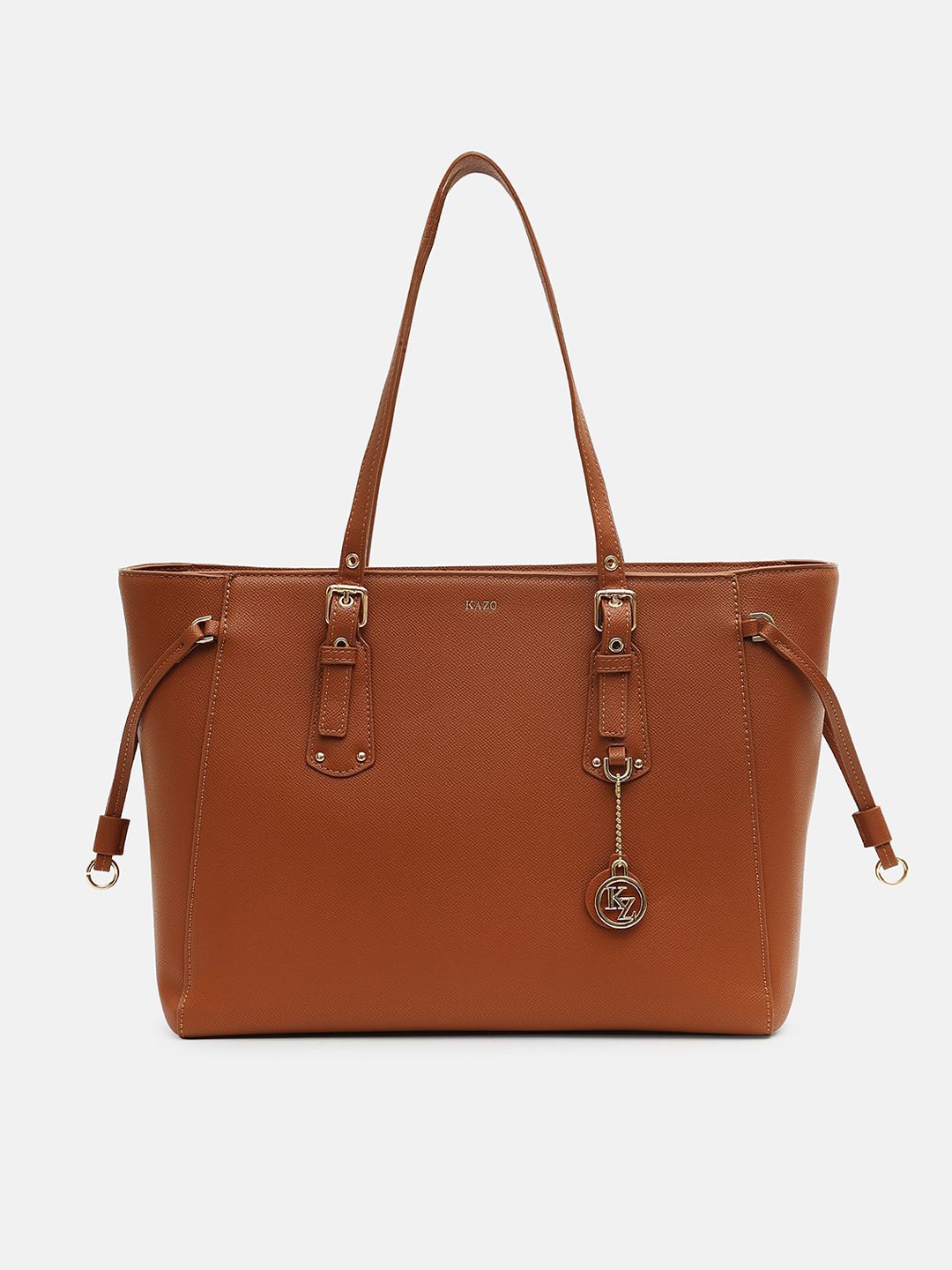 

Kazo Structured Tote Bag, Brown