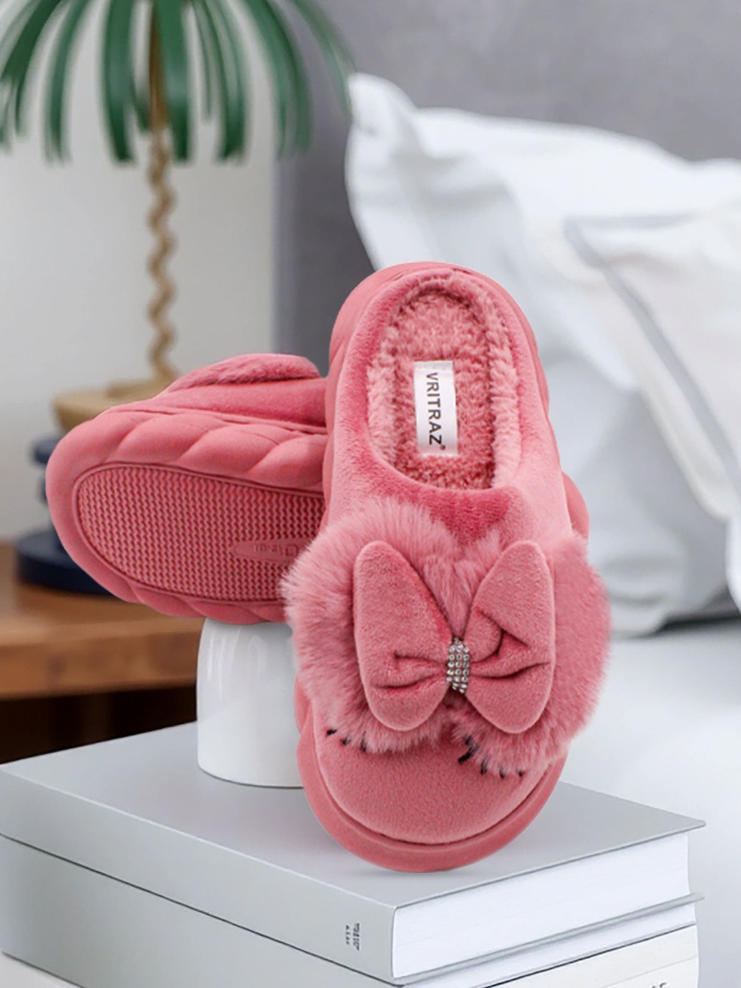 

JENNA Women Room Slippers, Pink