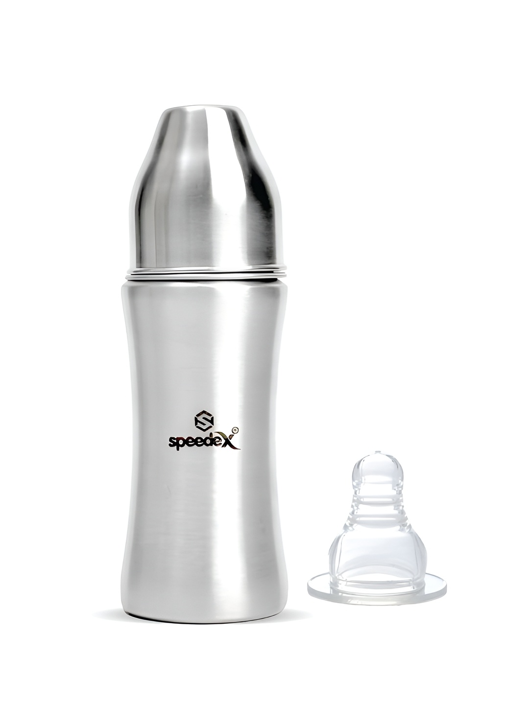 

Speedex Silver-Toned Single Stainless Steel Water Bottle