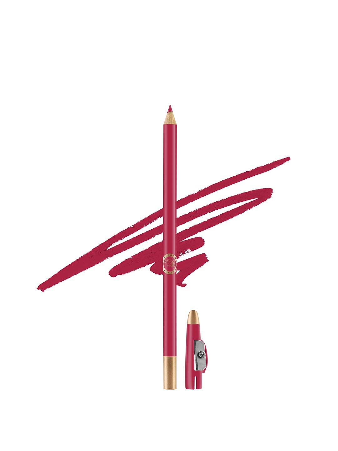 

Colors Queen Professional Eye Liner & Lip Liner Pencil With Vitamin A&E- Raspberry Pink 19